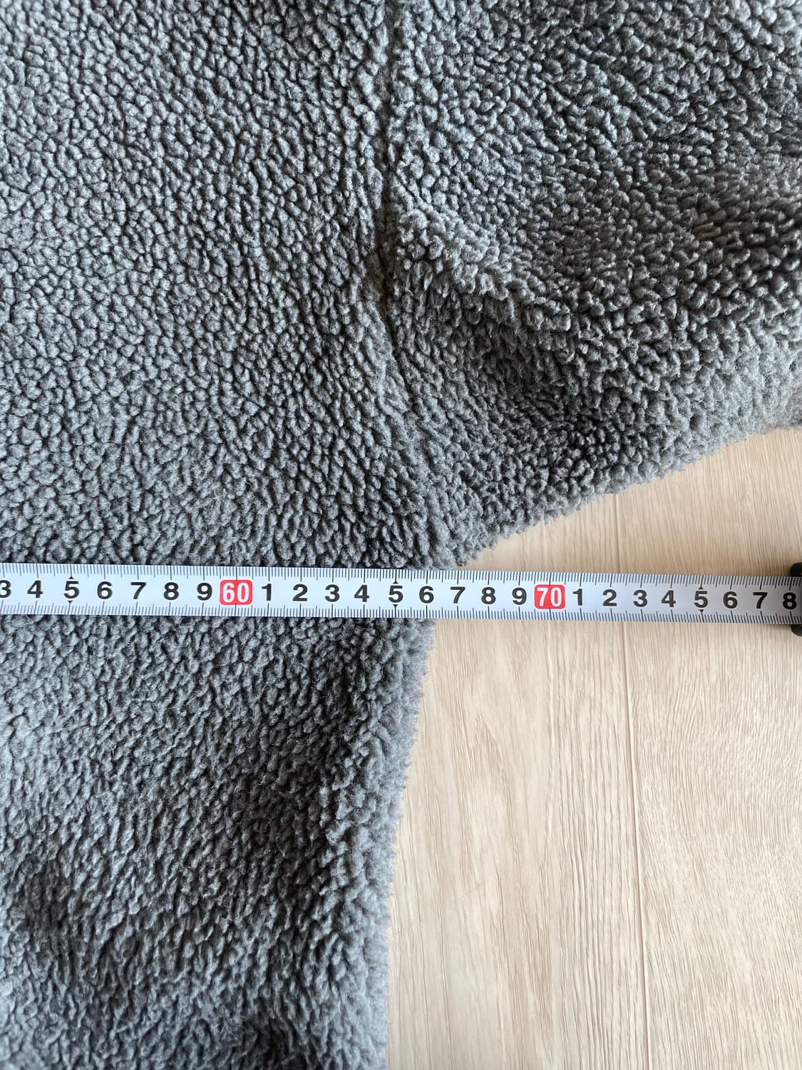 골스튜디오 오버핏 플리스 하프집업 M 상품이미지7