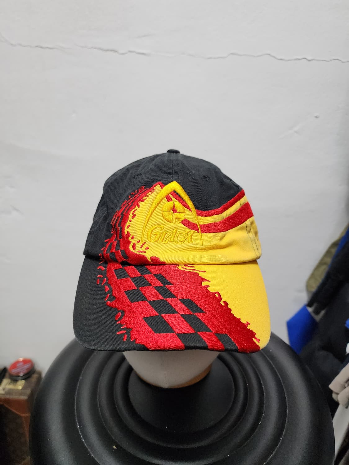 빈티지 GLACK 자수로고 볼캡 상품이미지1