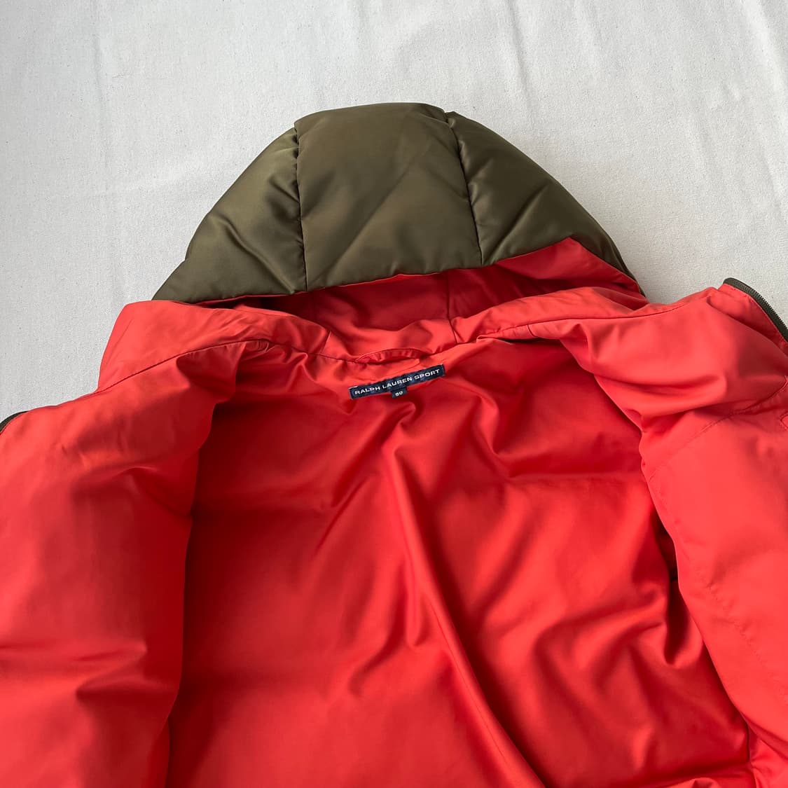 랄프로렌 스포츠 올리브 숏 패딩 자켓 상품이미지6