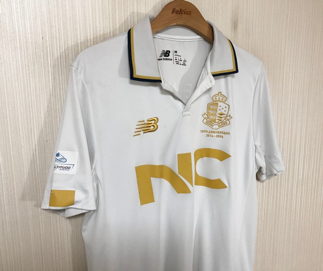 2)뉴발란스 서울이랜드FC 24시즌 10주년 어웨이유니폼 U-18 100 상품이미지5