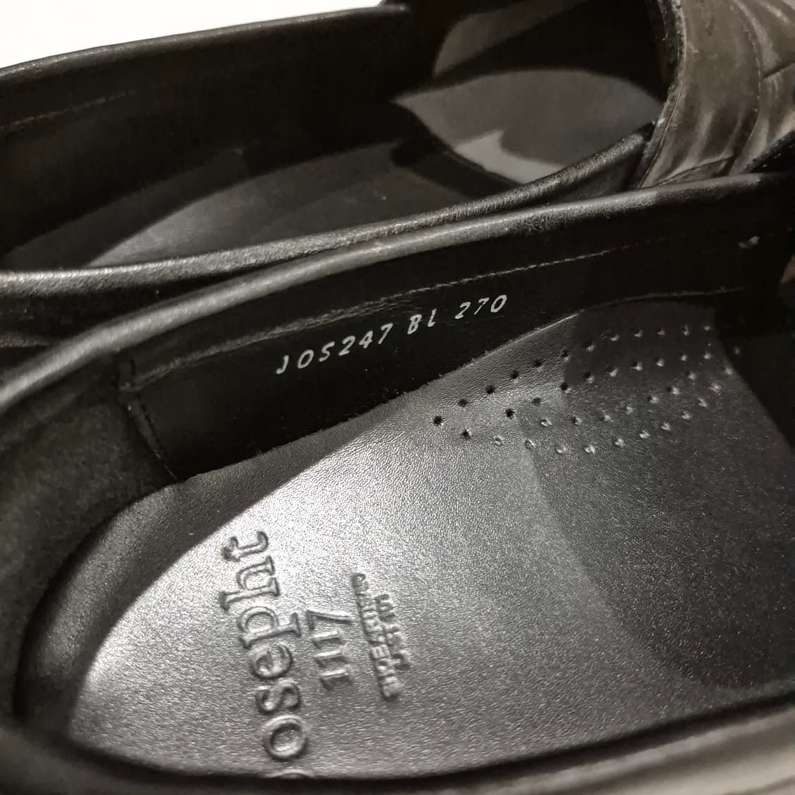 [조셉트] MORGAN(모건) 로퍼 Black 270 상품이미지4