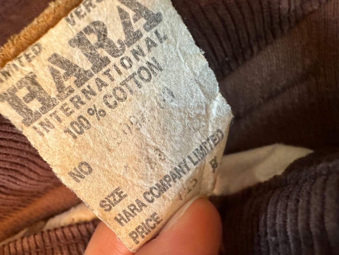 Vintage hara 코듀로이 팬츠 상품이미지4