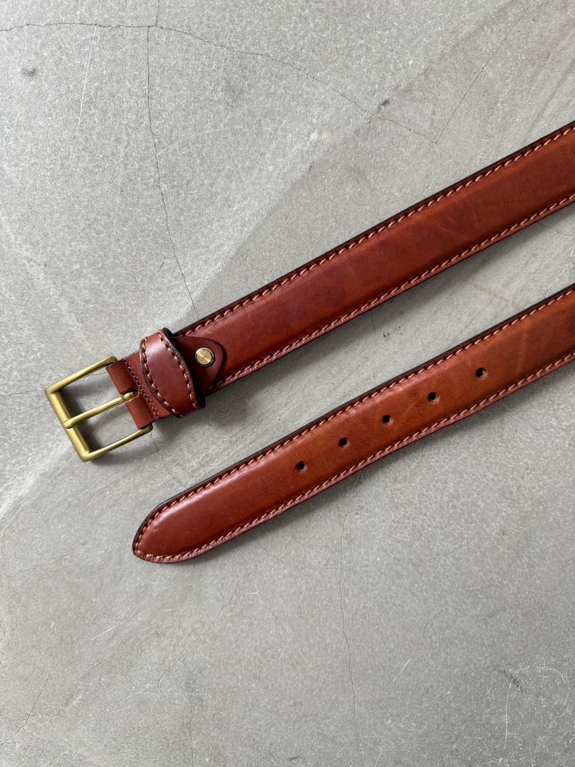 Vera Pelle Genuine Leather Belt 상품이미지1