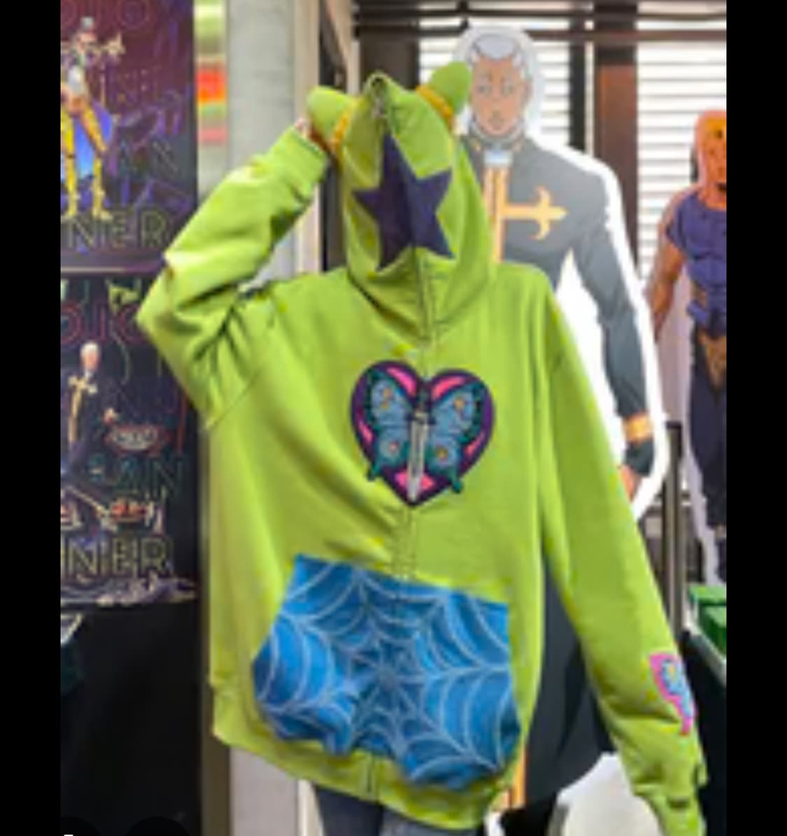 카카지 죠린 죠죠 후드집업 상품이미지4