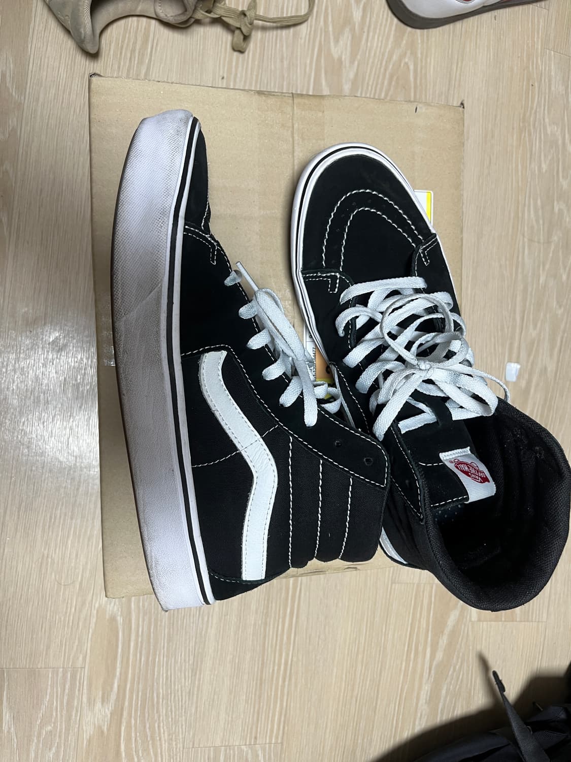 반스 스케이트 하이 블랙 280 상품이미지2