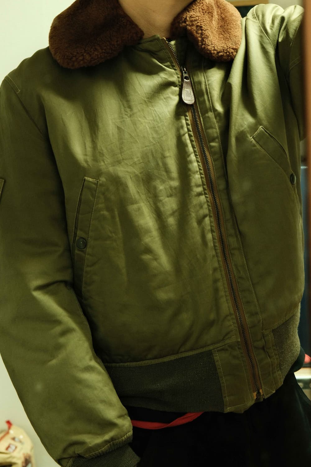 버즈릭슨 B-15 플라이트 자켓 38 (95-103) 상품이미지8