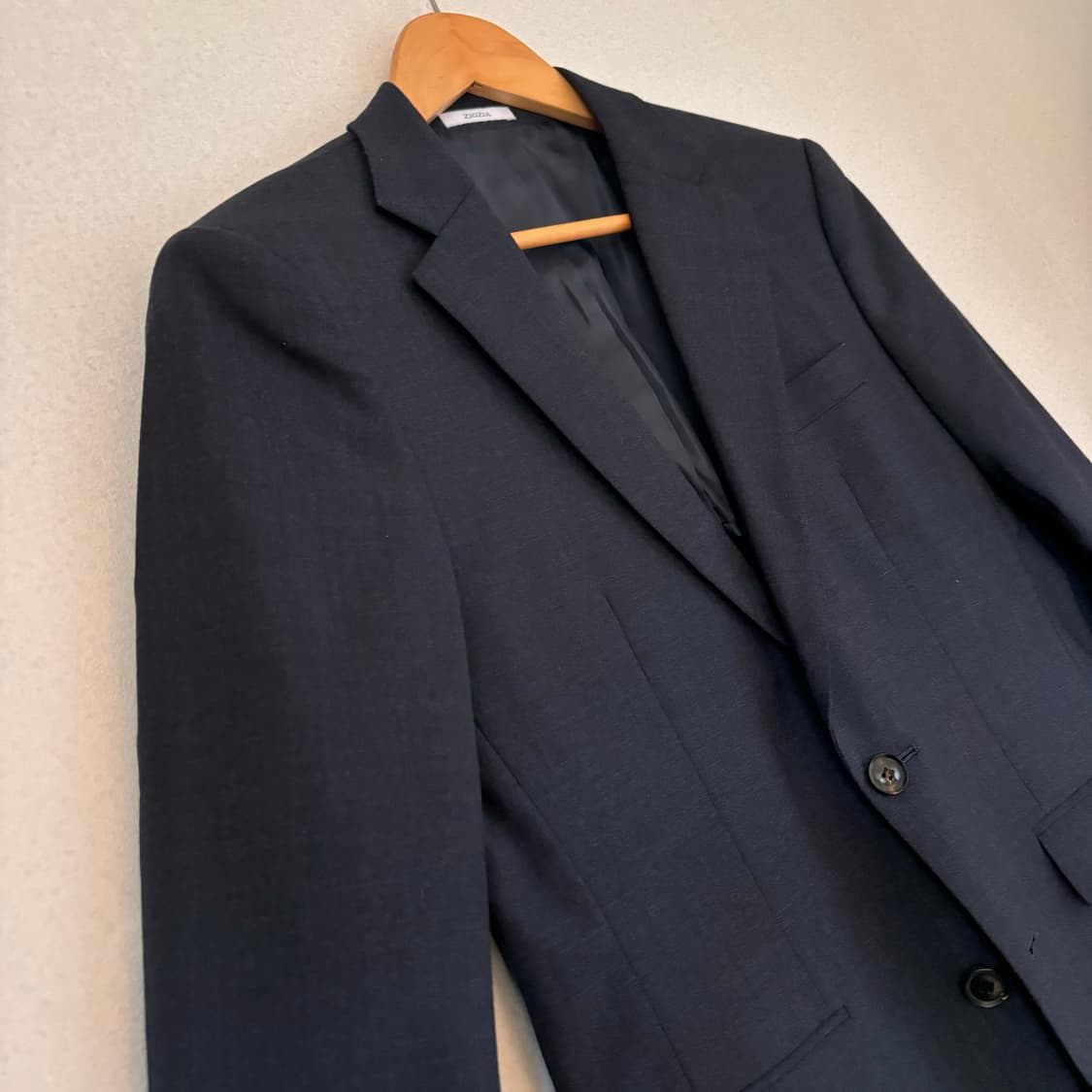 지오지아 XS 슬림핏 95 슬렌더 캐주얼 네이비 자켓 가성비 상품이미지2