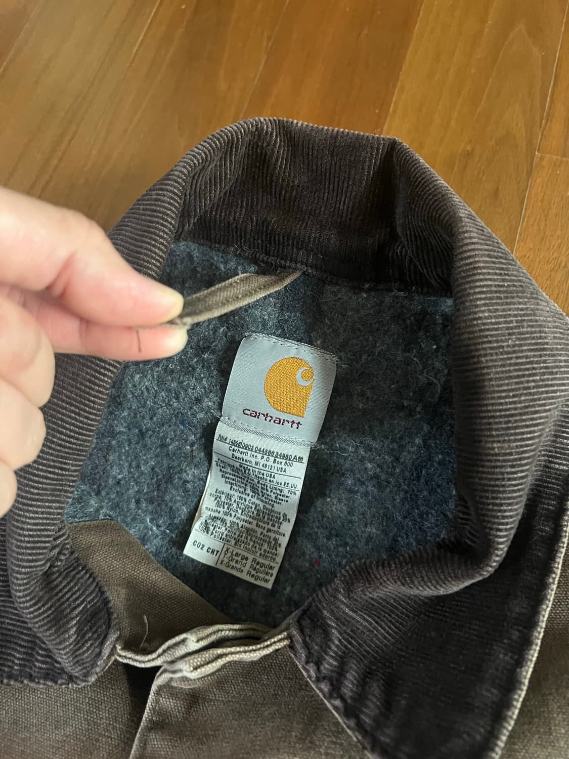 칼하트 초어 C02 CHT [XL] 상품이미지7