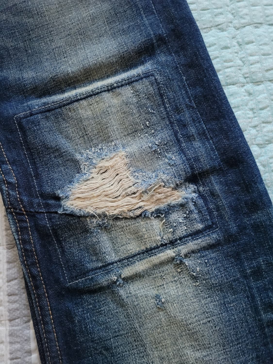 컬트 오브 인디비듀얼리티 COI 재패니즈 셀비지 릴렉스드 데님 29-30 상품이미지4