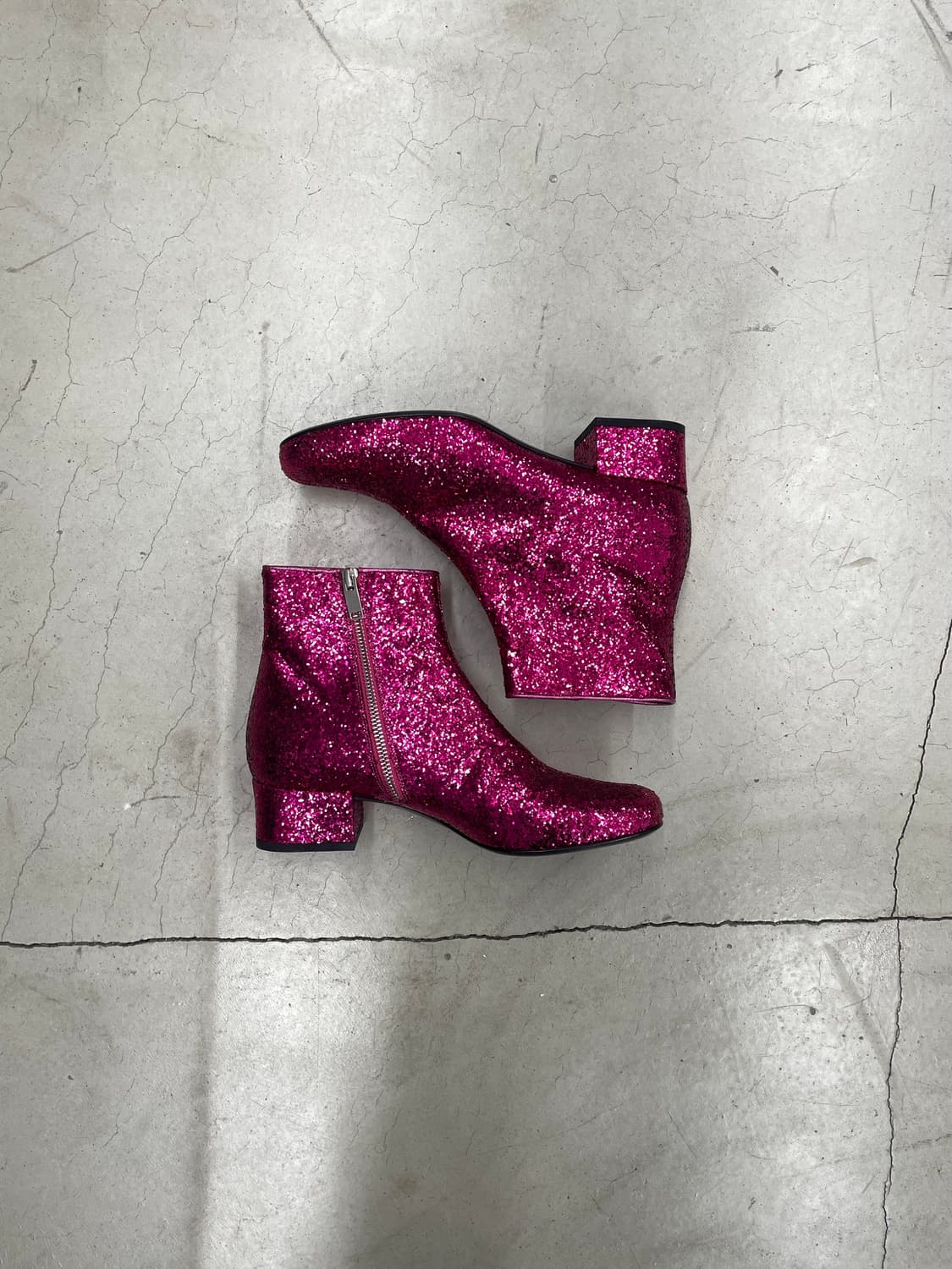 Saint Laurent FW14 “Babies” Gliter Boots 상품이미지1