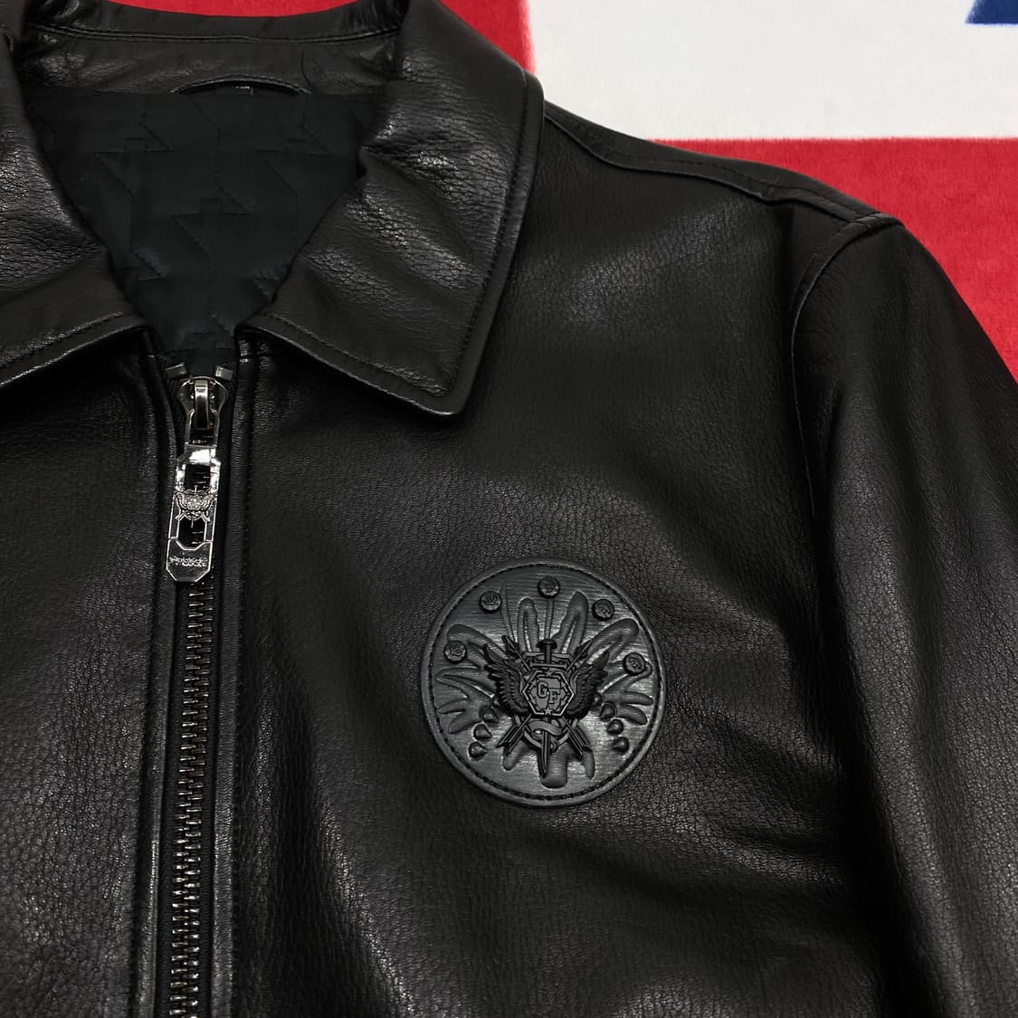 빈티지 양가죽자켓 XL 실측L 상품이미지3