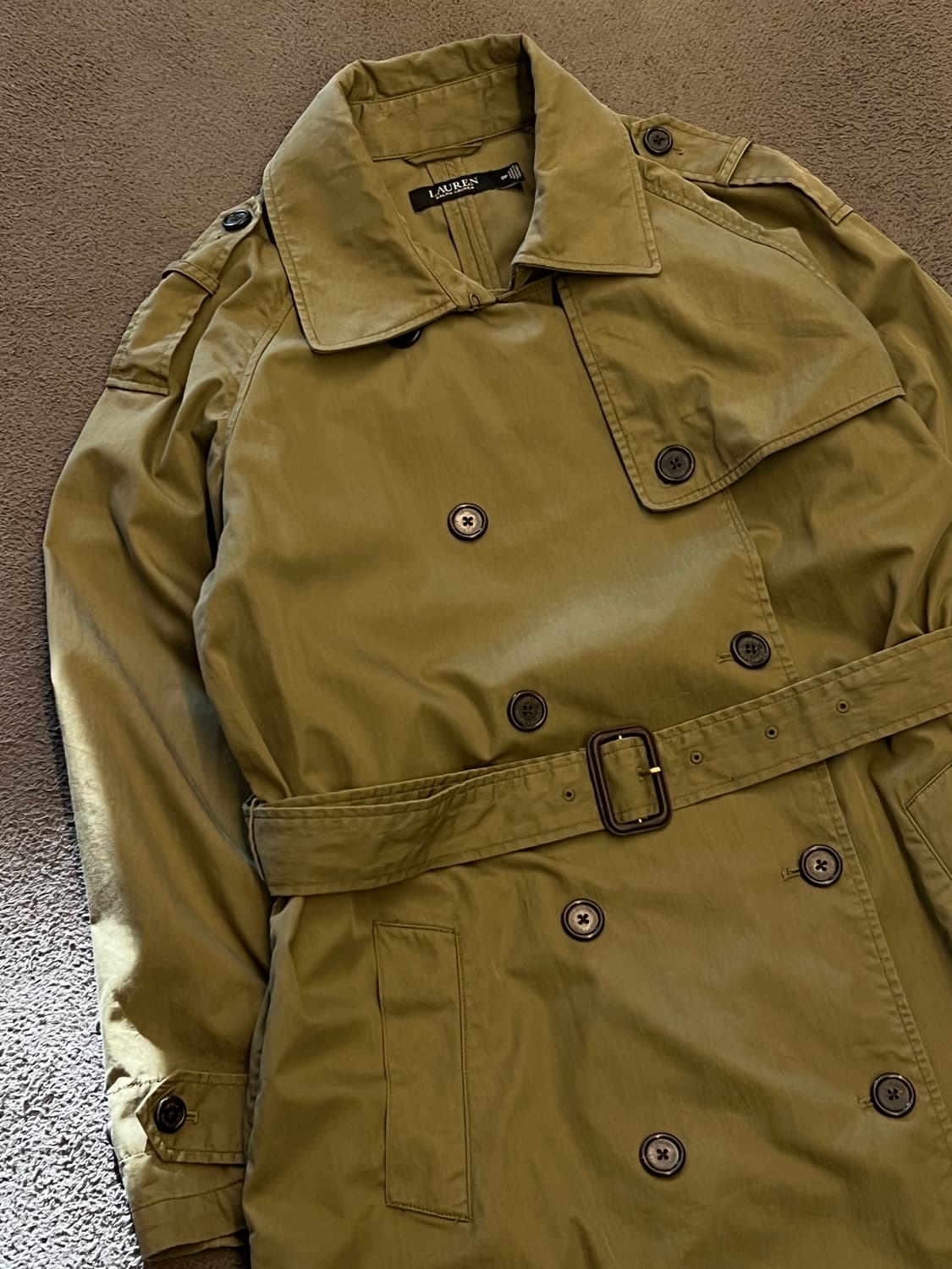 폴로 랄프로렌 더플 벨티드 코트 처분  상품이미지1