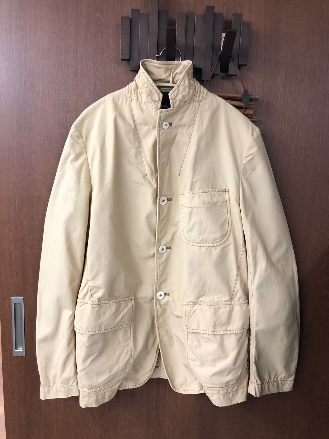 Comme des garcons homme 스탠드 카라 블레이저 S 상품이미지1