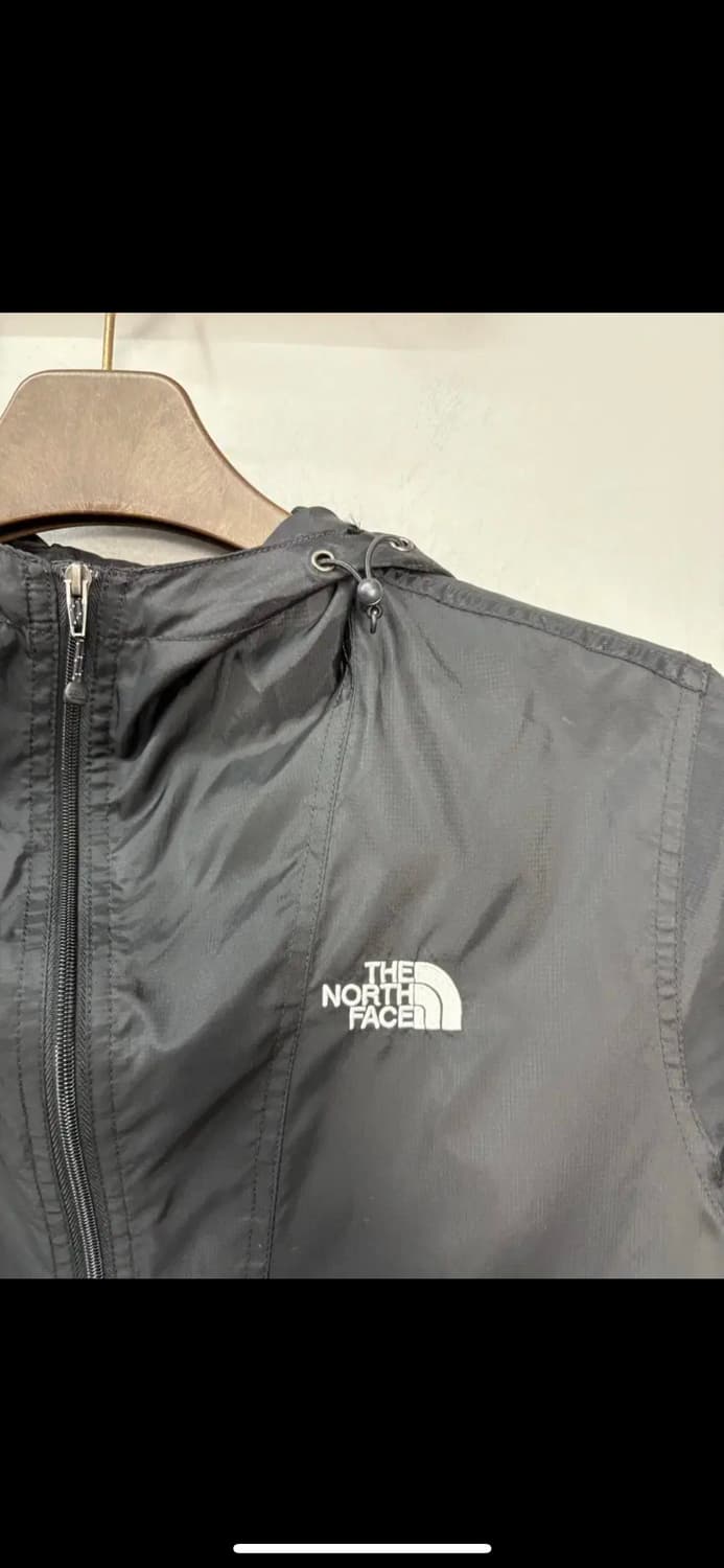 노스페이스 블랙 후드 바람막이 H1207 상품이미지5