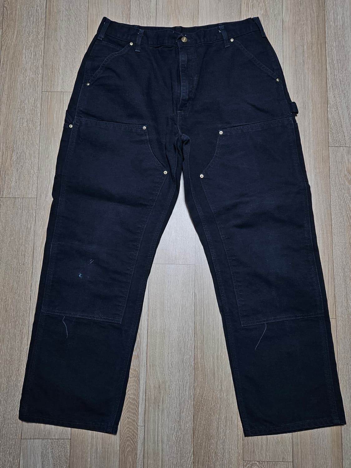 칼하트 더블니 B01 BLK 블랙 36/30 USA 상품이미지1