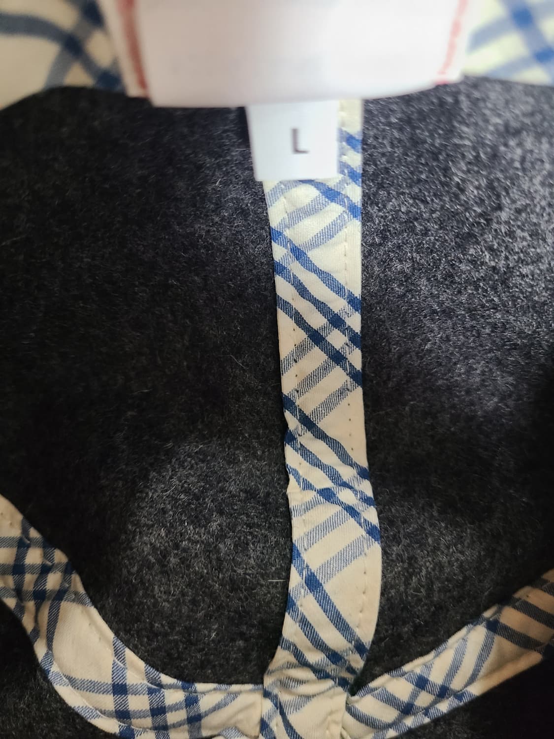 [새상품] 아펜쳐 멜튼 울 6패널 햇 그레이 상품이미지7