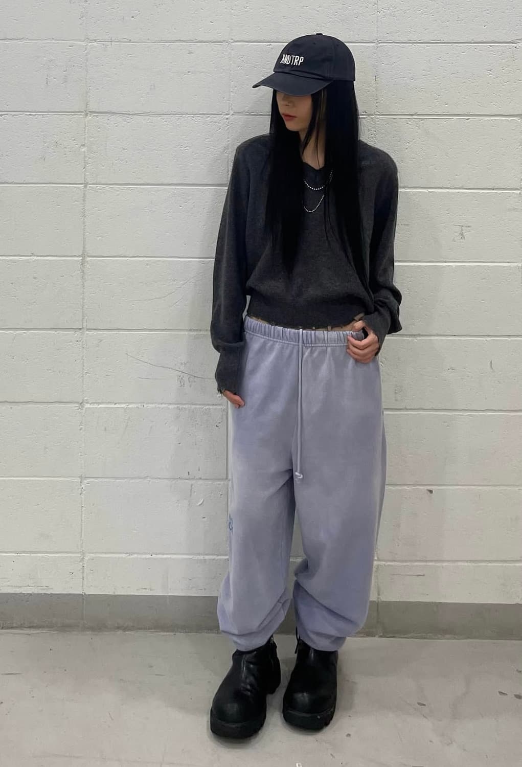 (에크루)스탠드얼론25fw “it was back”트레이닝 세트 상품이미지4