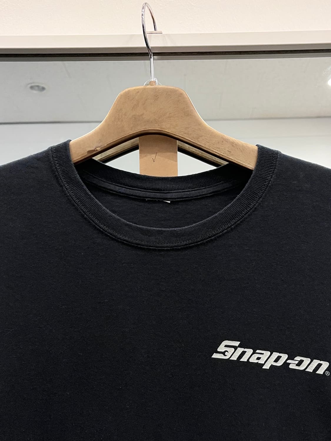 Snap-On 빈티지 올드카 프린팅 반팔 티셔츠 상품이미지5