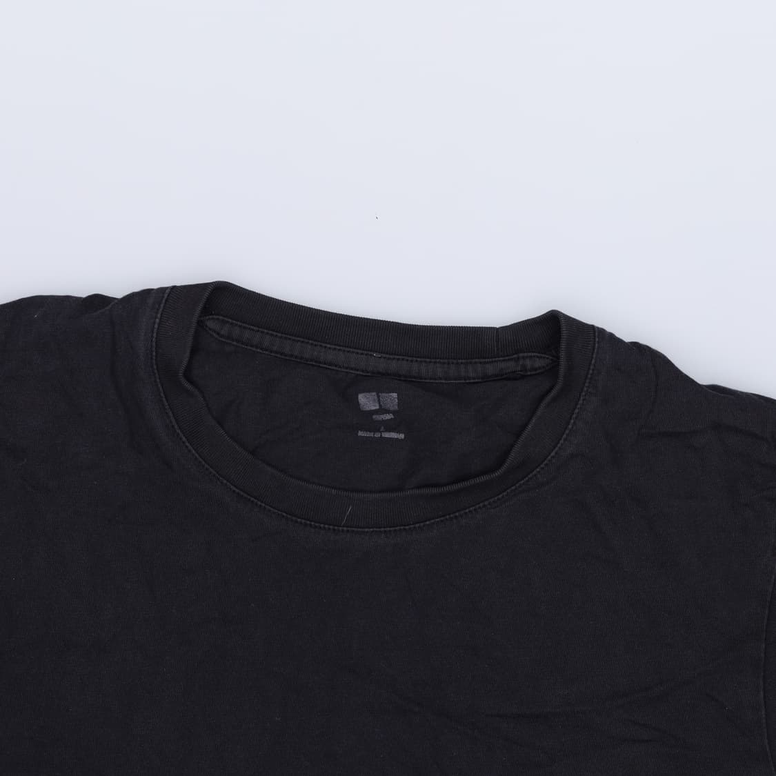 L 유니클로 코튼 반팔티 0417H1 상품이미지3