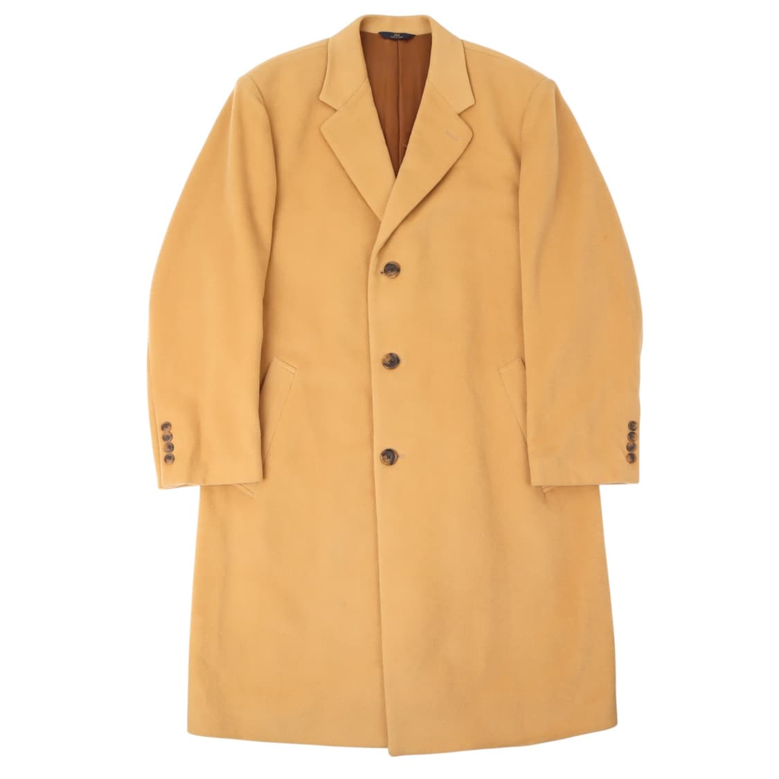 브룩스브라더스 346 베이지 캐시미어 울 싱글 코트 상품이미지1