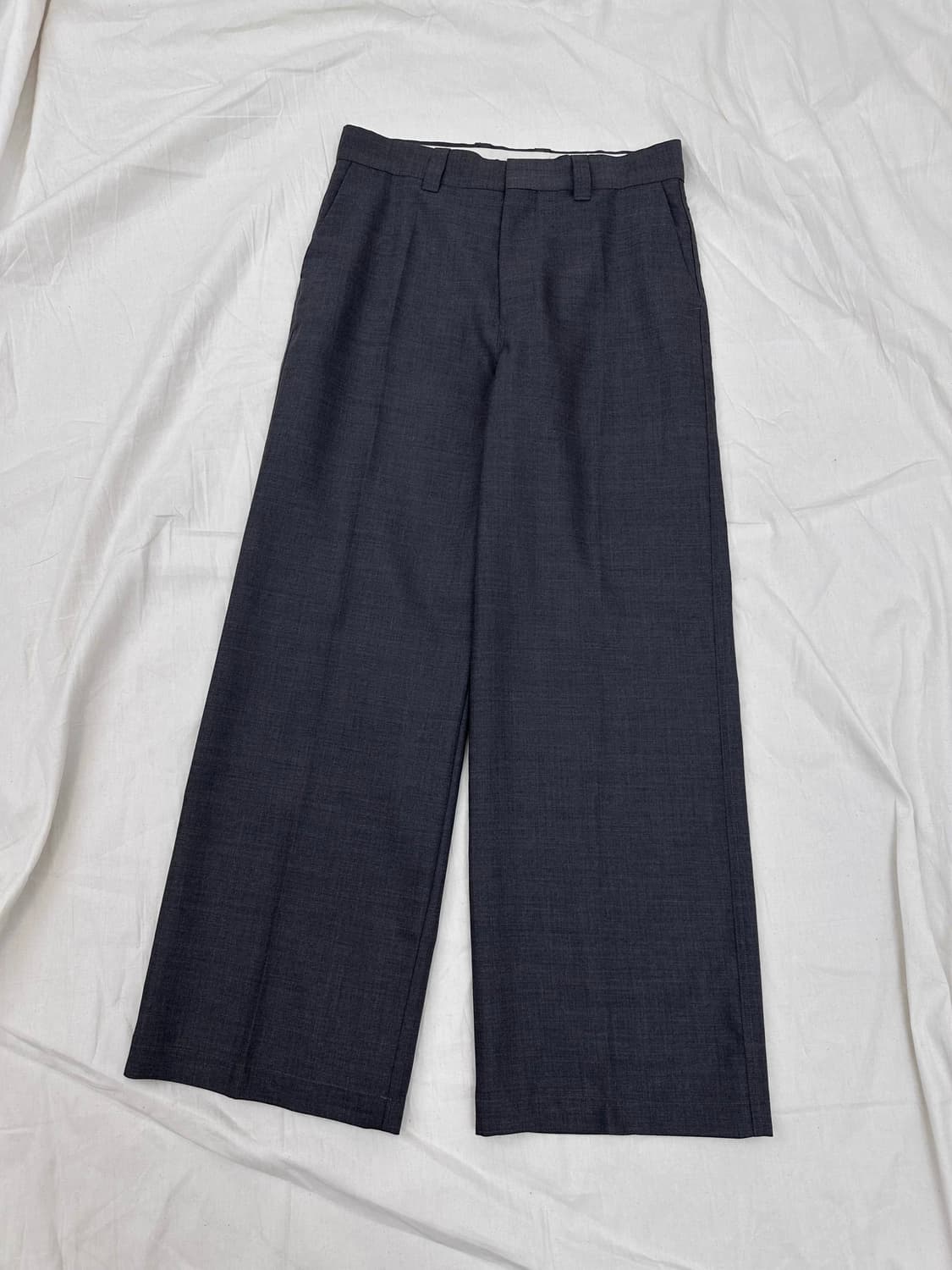 FW25 르메르 스트레이트 테일러드 팬츠 다크 그레이 (44) 상품이미지5