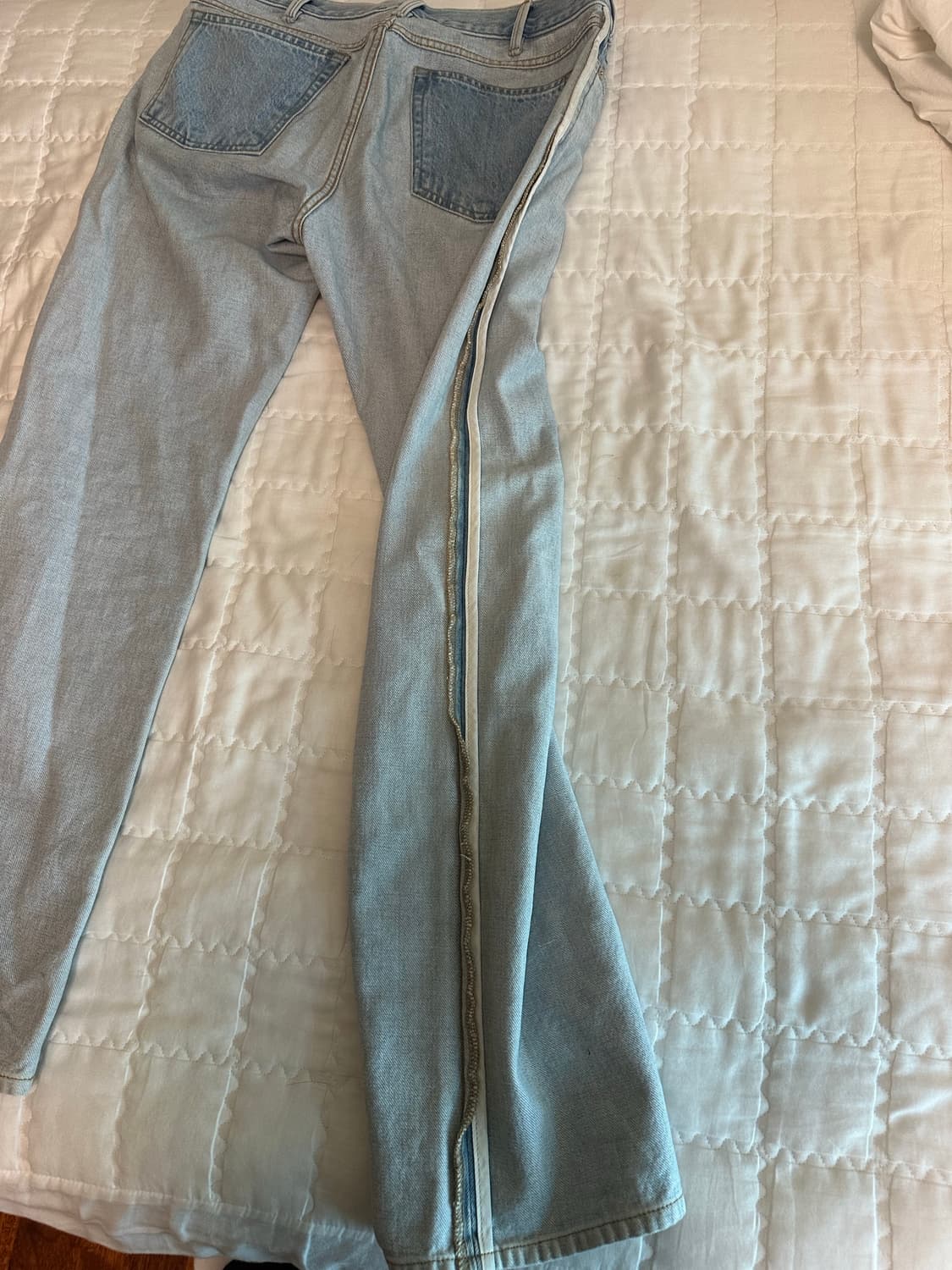 Helmut lang 사이드라인 연청 상품이미지3
