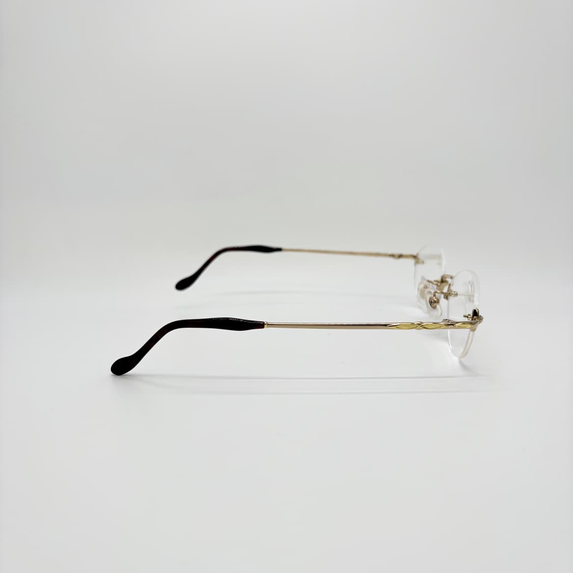 HIRO DE PARIS 골드 오벌 무테 상품이미지5