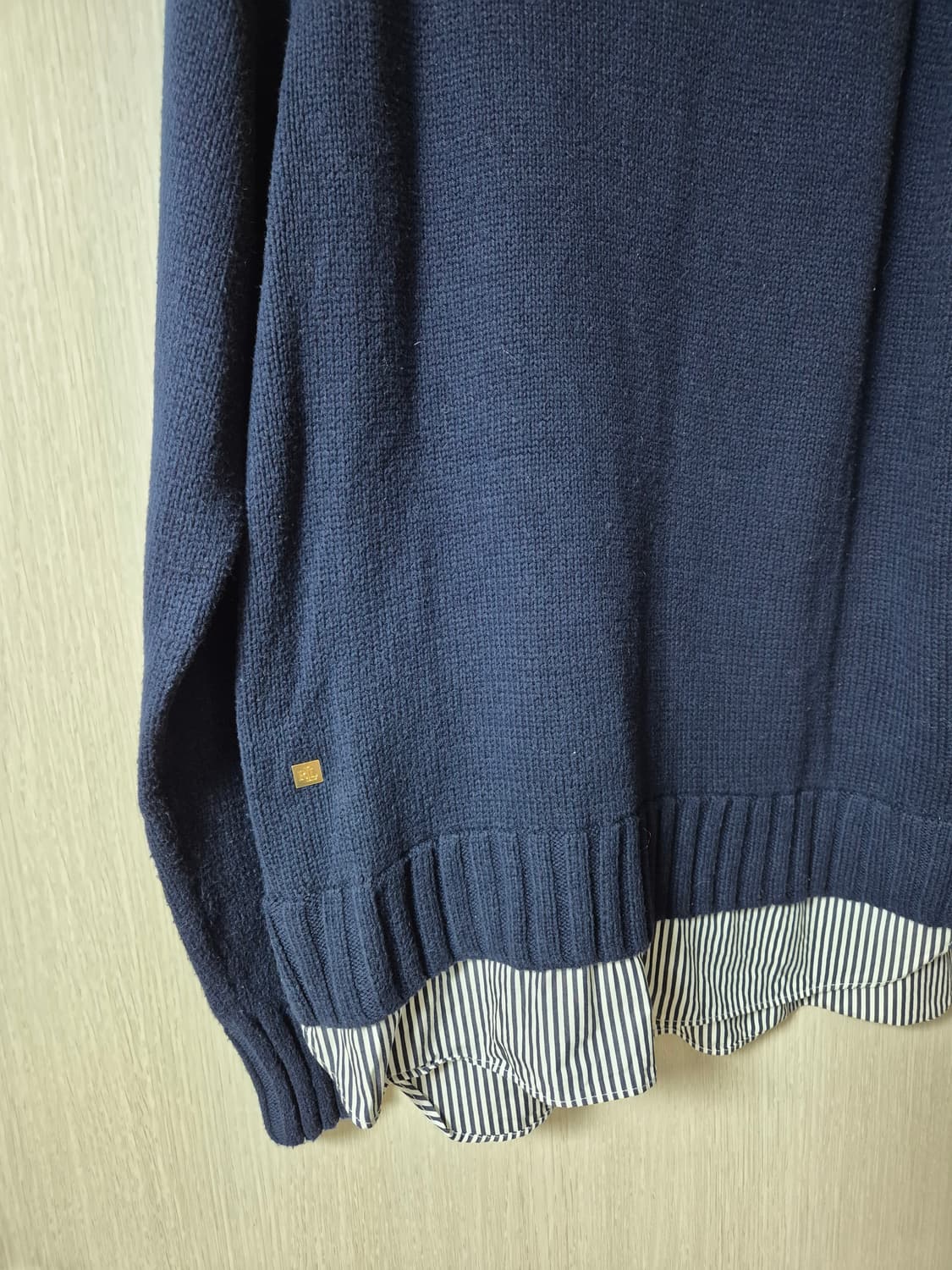 폴로 랄프로렌  스프라이트 카라 니트 레이어드스웨터 M 상품이미지5