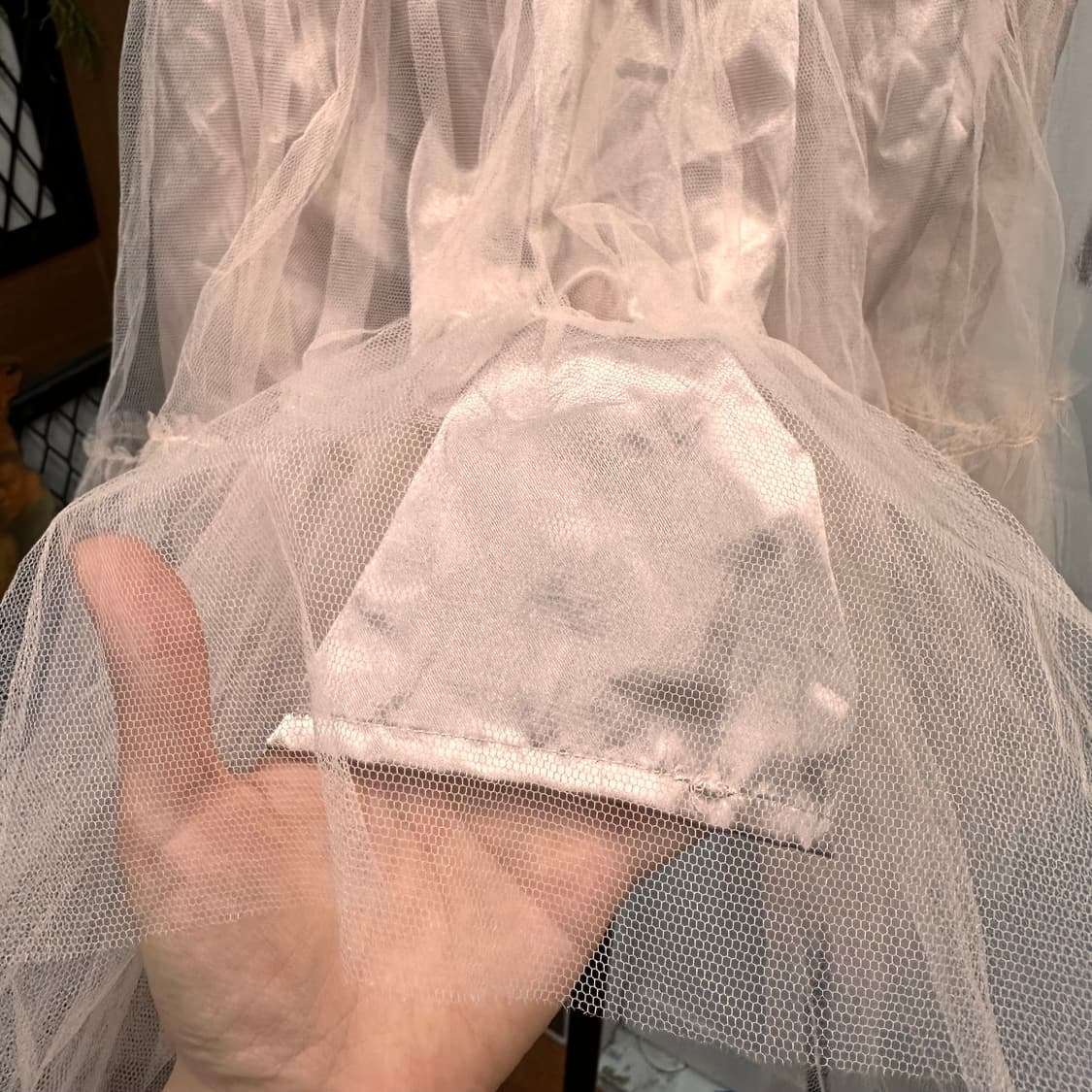 Rose Gold Chiffon Tutu Mini Skirt 상품이미지6