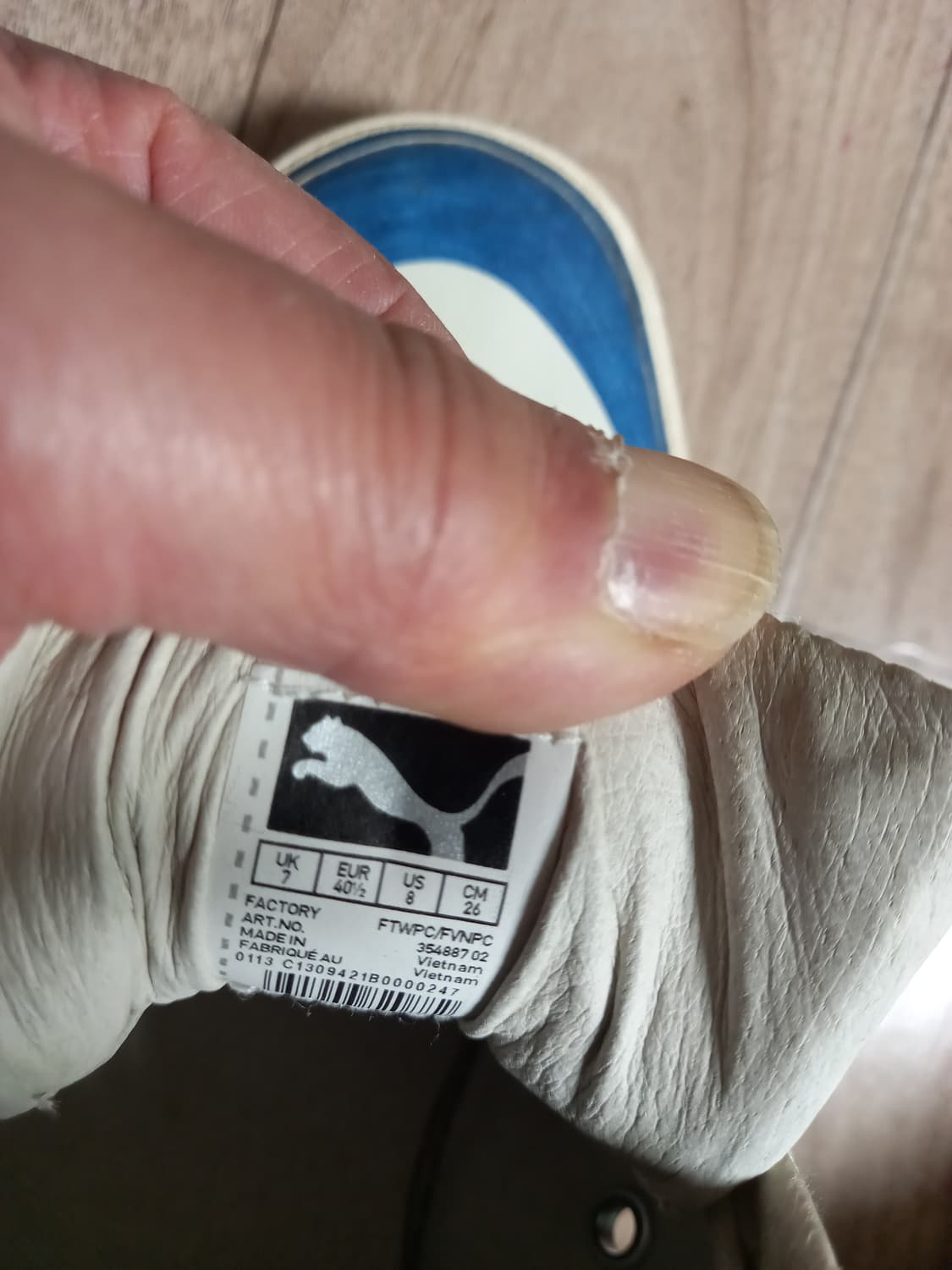 알렉산더맥퀸×푸마 콜라보 스니커즈  260 상품이미지8