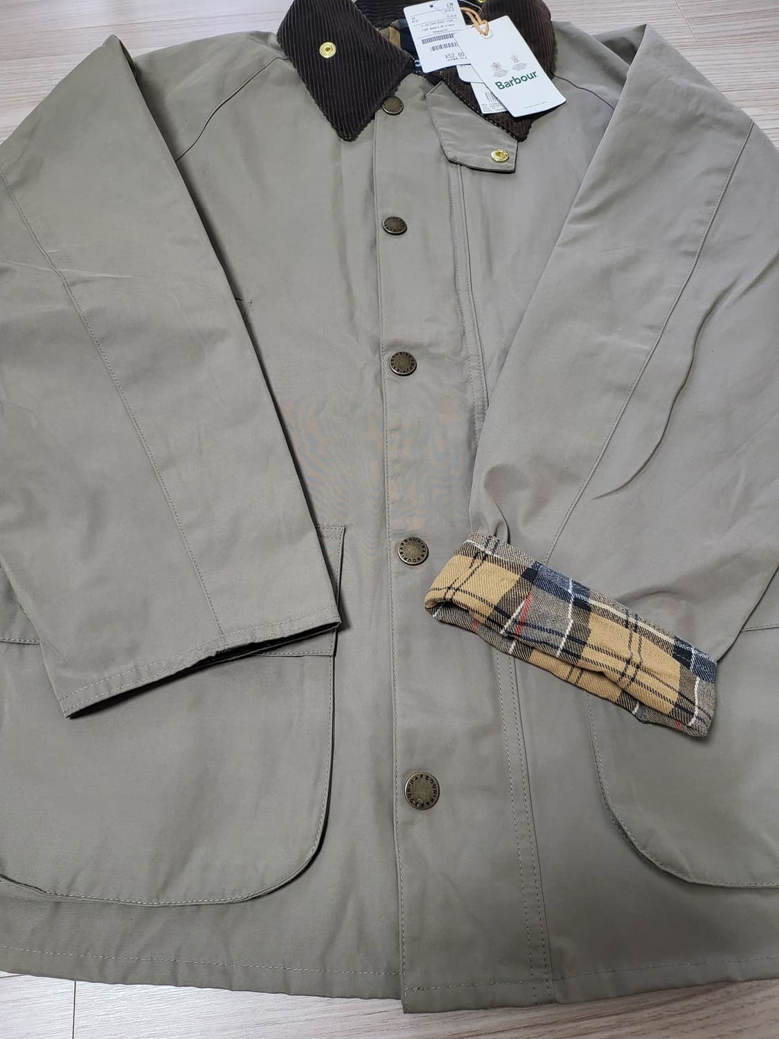 바버 X 프릭스스토어 별주 비데일 논왁스 BEDALE OS Sleeve 상품이미지5