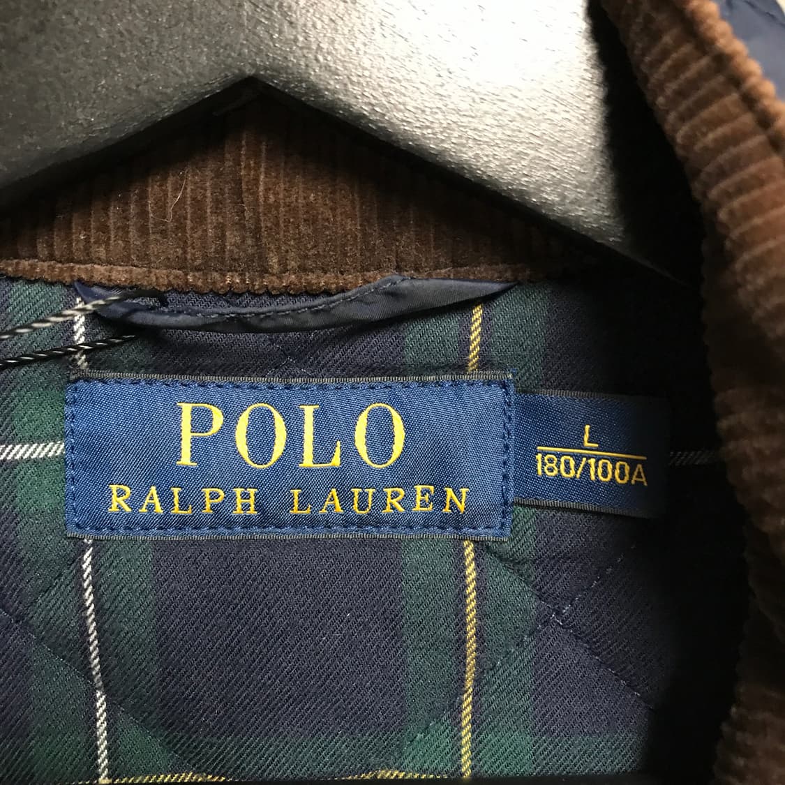 폴로 랄프로렌 퀄팅 베스트 네이비 L 상품이미지5