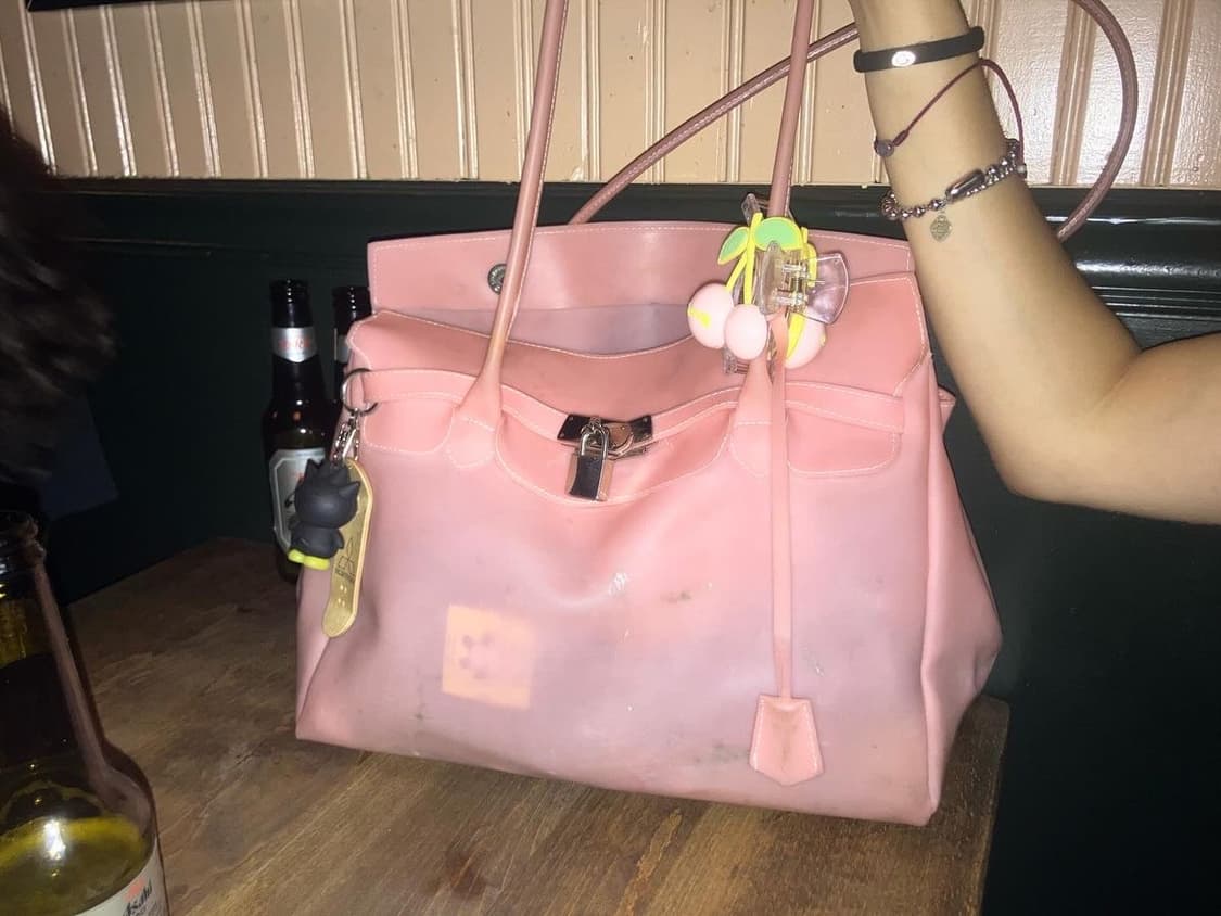 키키 젤리 버킨백 (라이트 핑크) 상품이미지1