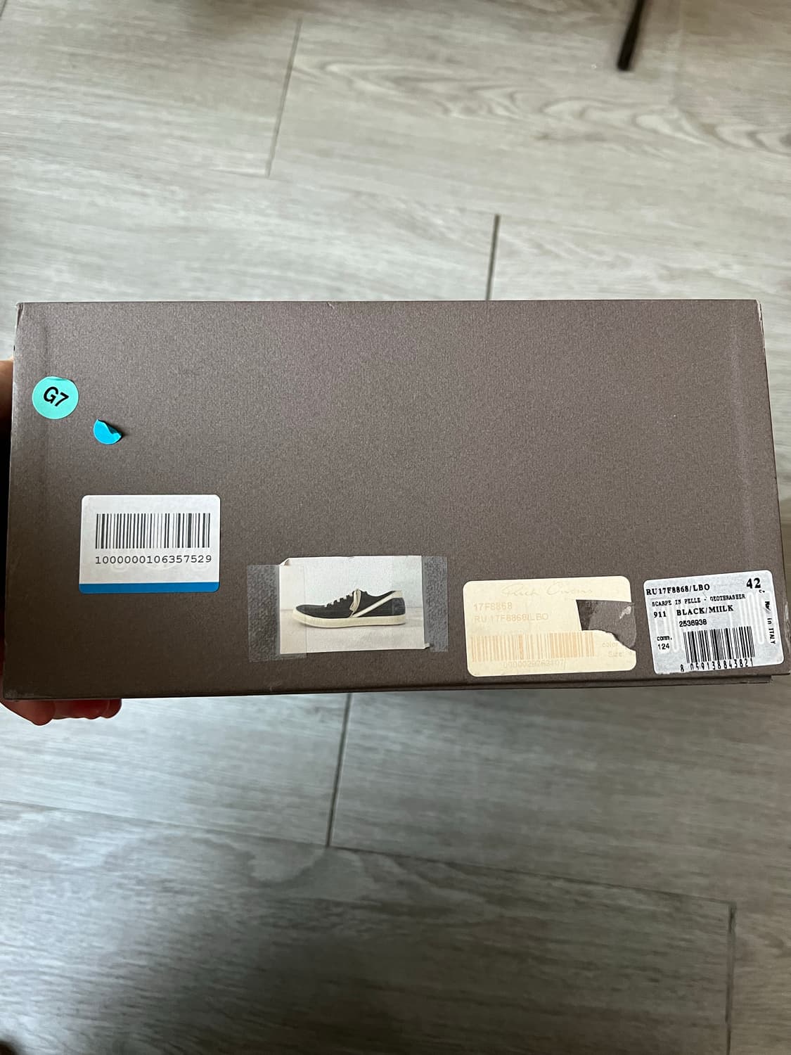 릭오웬스 스니커즈 상품이미지8