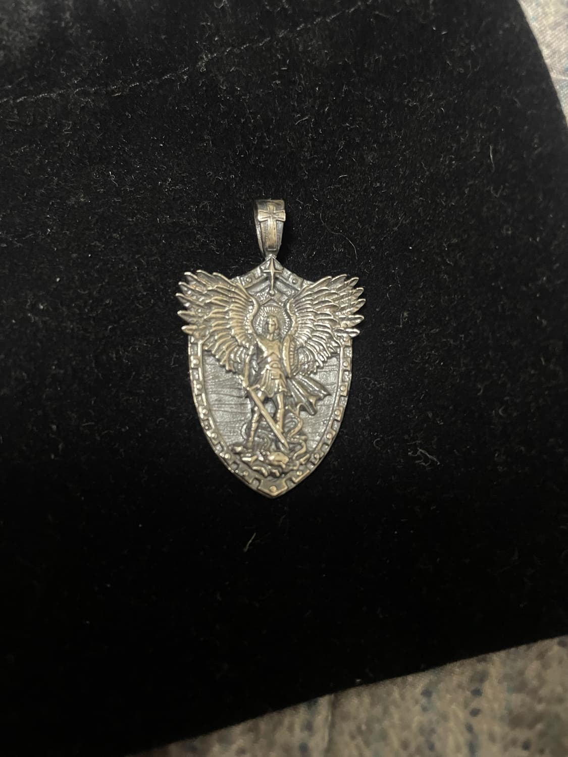 실버 925 가디언 쉴드 펜던트 상품이미지1
