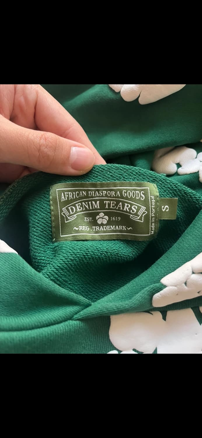 데님티어스 후드티 s 상품이미지3