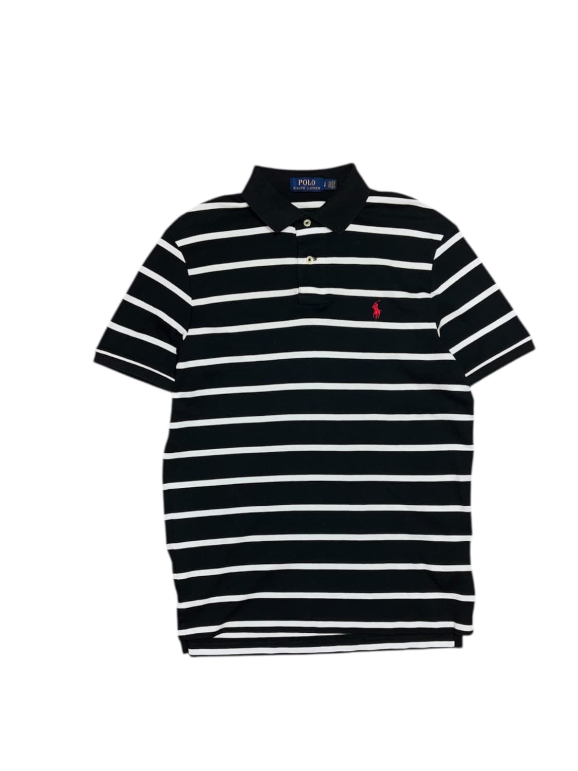 폴로 랄프로렌 블랙 스트라이프 반팔 카라티 상품이미지1
