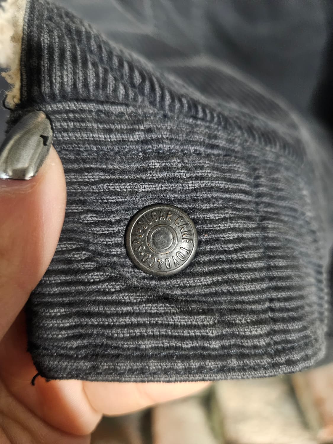 슈가케인 코듀로이 쉐르파 트러커 자켓 상품이미지5