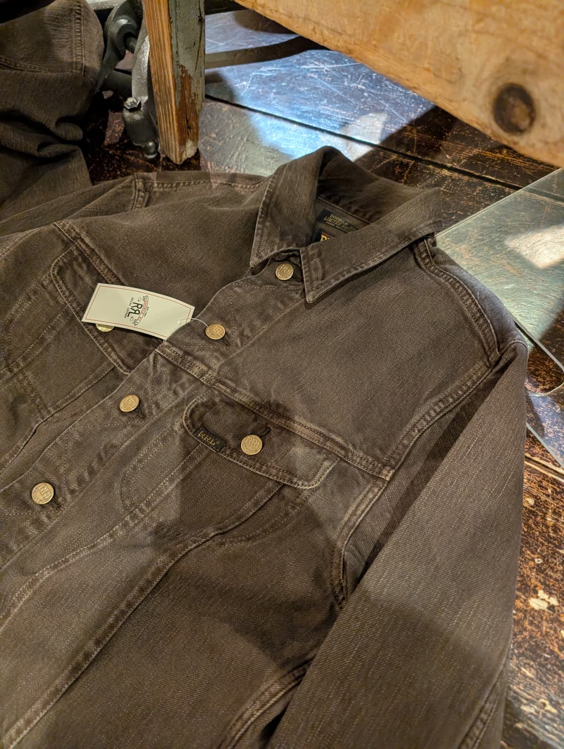 RRL 리미티드 에디션 코리아 익스클루시브 데님 자켓S 상품이미지1