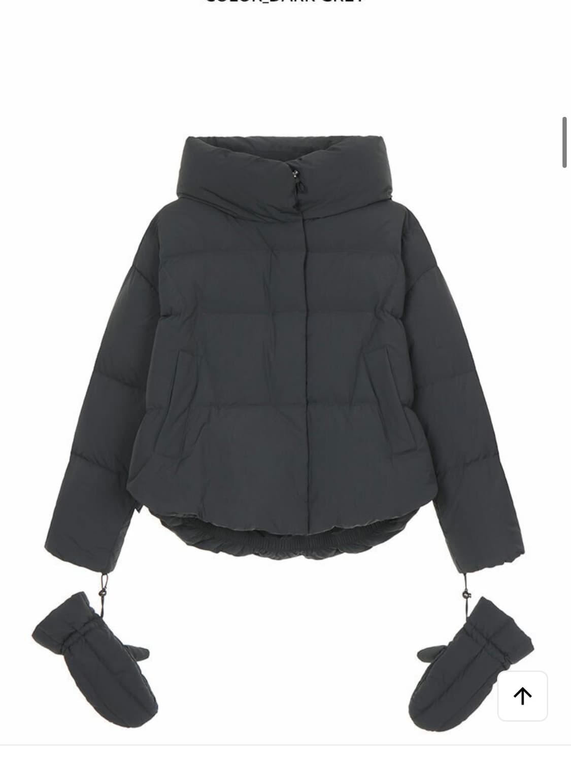 온앤온 구스다운 숏패딩 55 상품이미지5