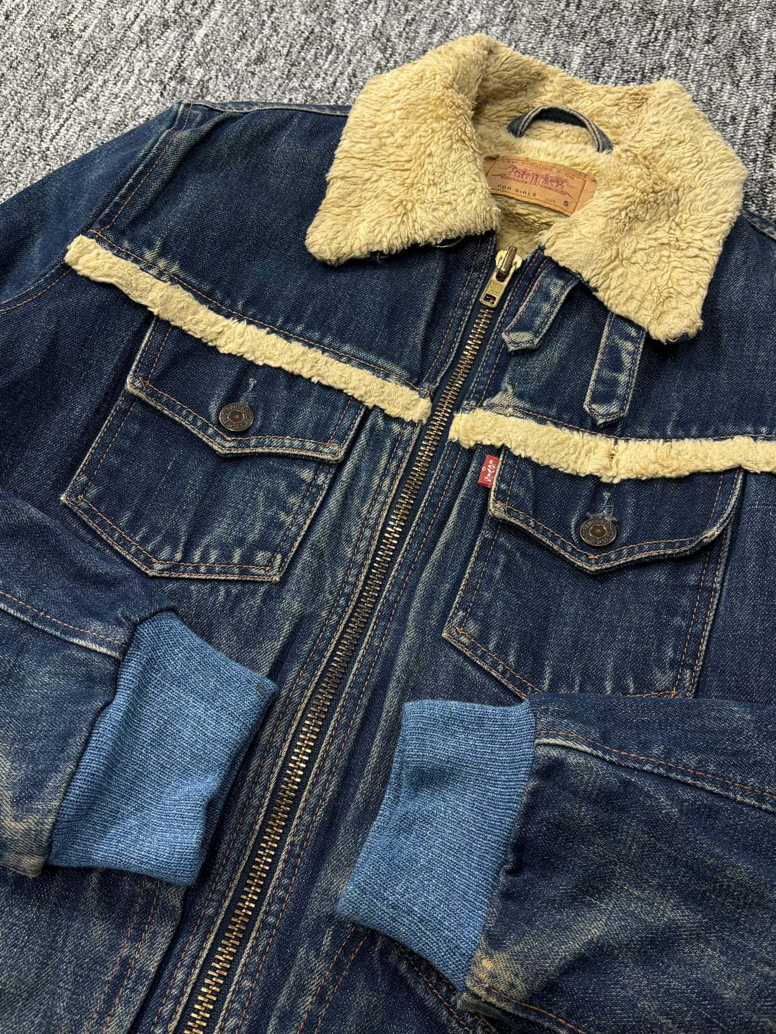 리바이스 쉐르파 데님 트러커 자켓 상품이미지3