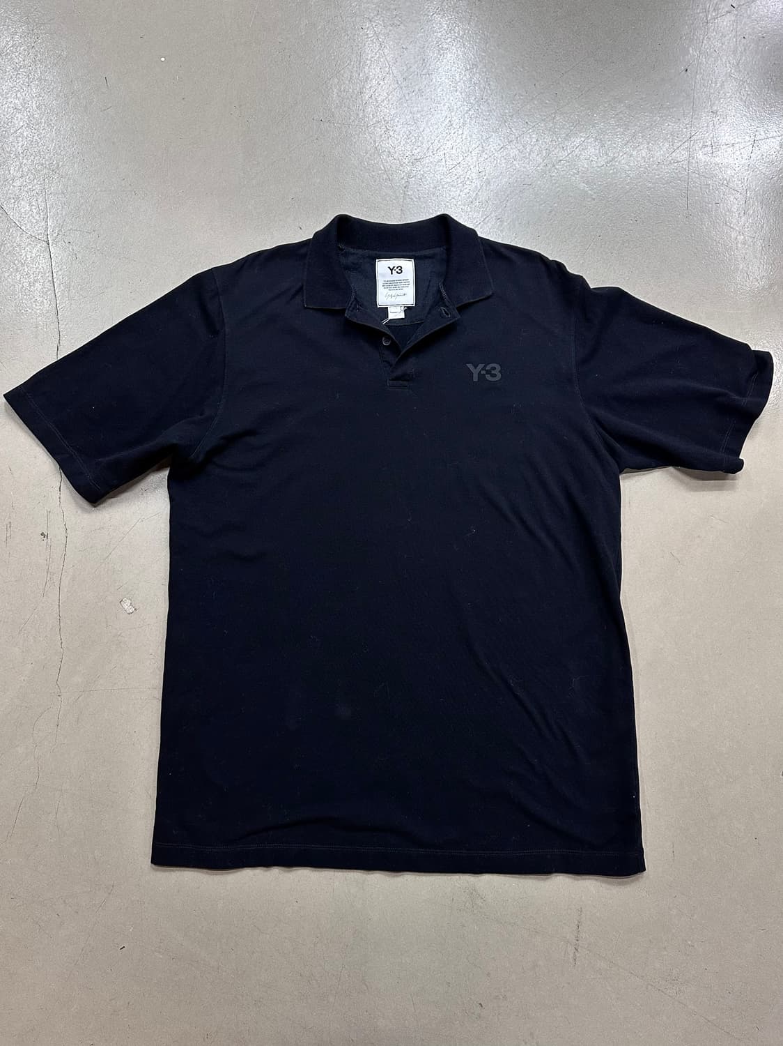 Y-3 로고 폴로셔츠 상품이미지1