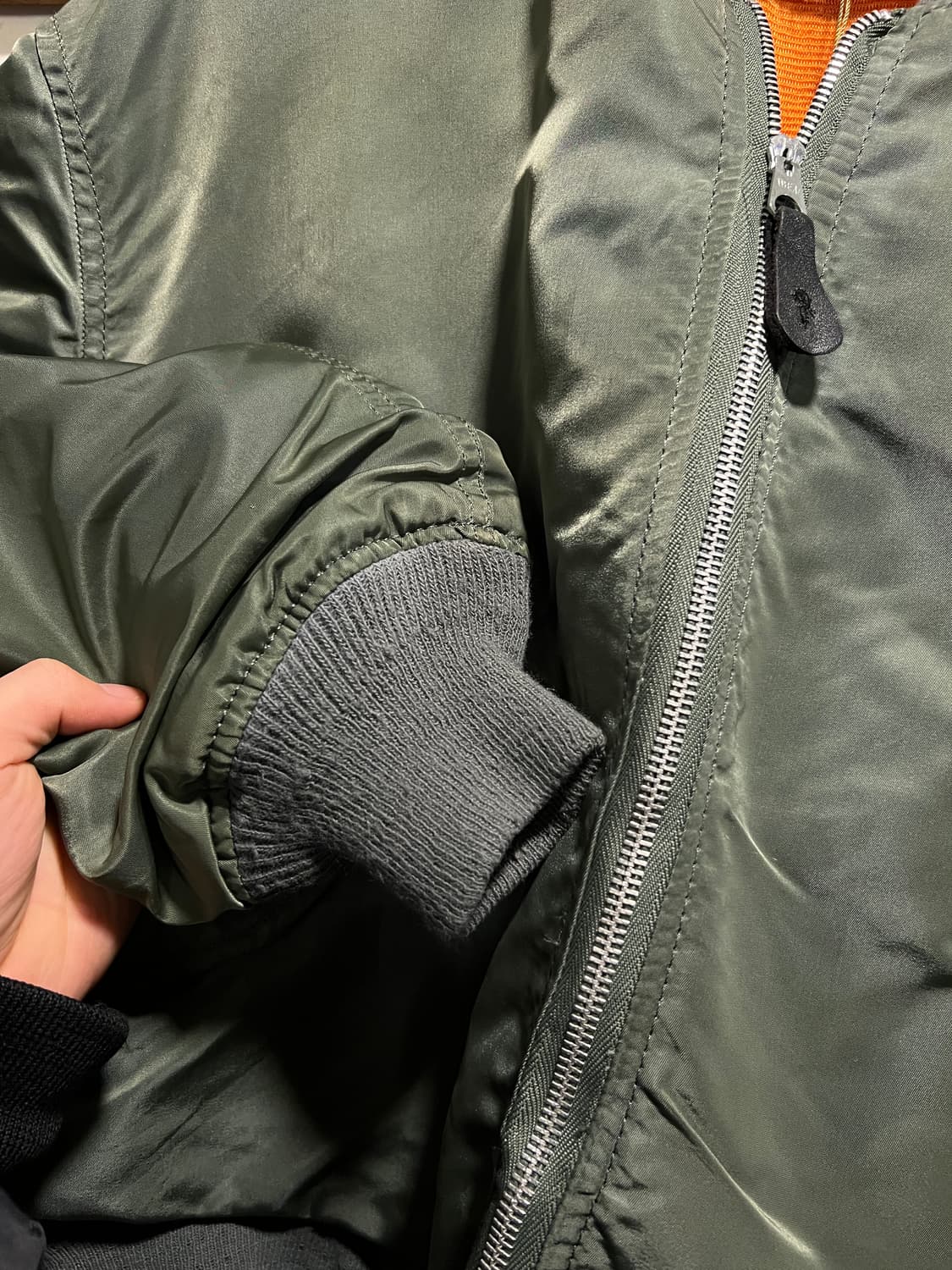 [L]알파인더스트리 Made in USA TYPE L-2B 항공 점퍼 상품이미지5