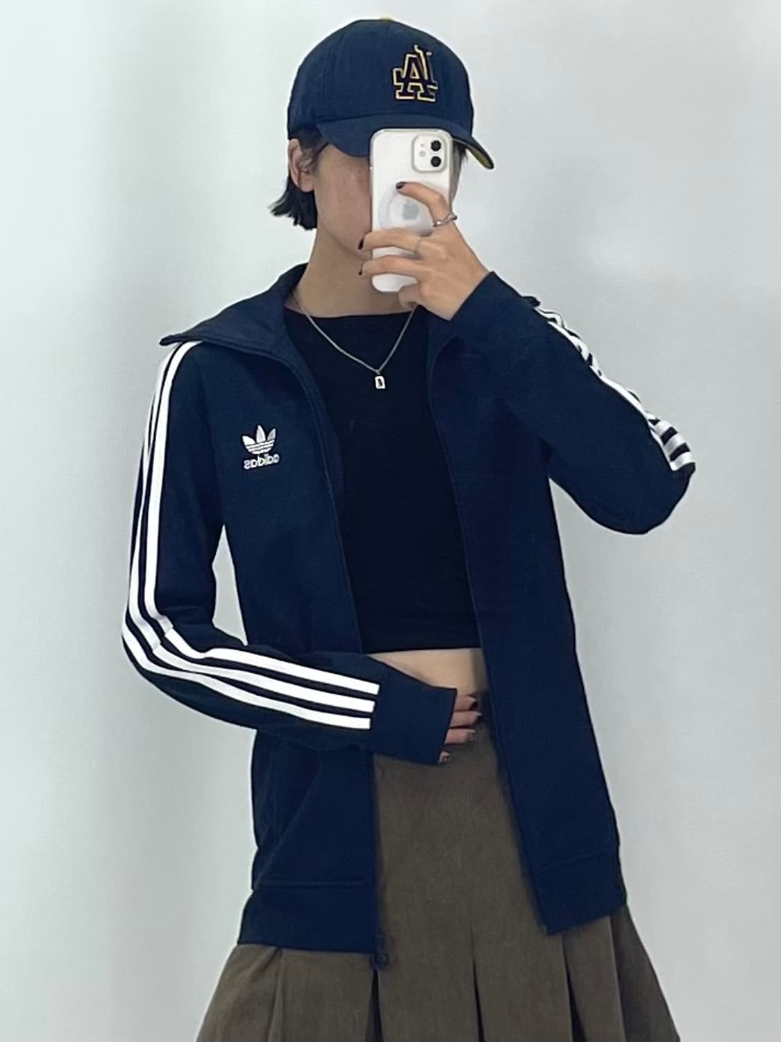  [S]아디다스 유로파 여성 네이비 져지 트랙탑CH7760 상품이미지3