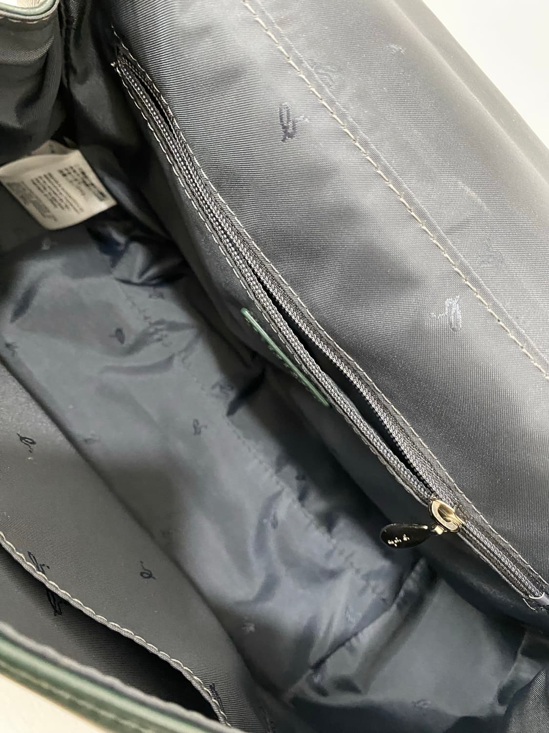 Agnes b. 다크그린 핸드백 상품이미지4