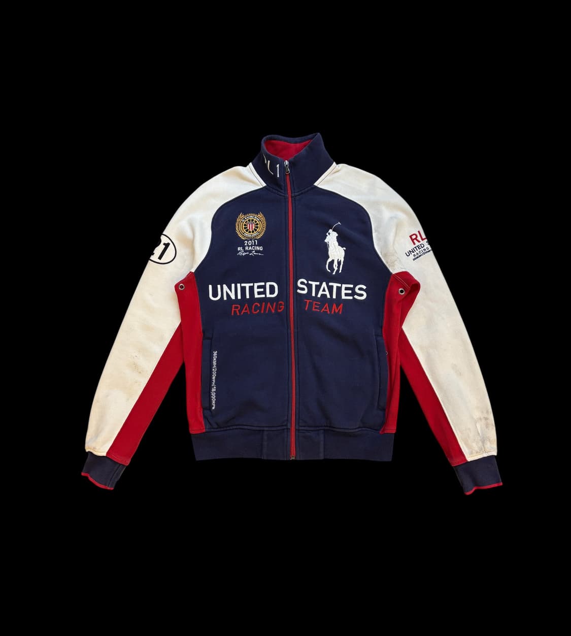 폴로 랄프로렌 RL 레이싱 팀 트랙 자켓 상품이미지1