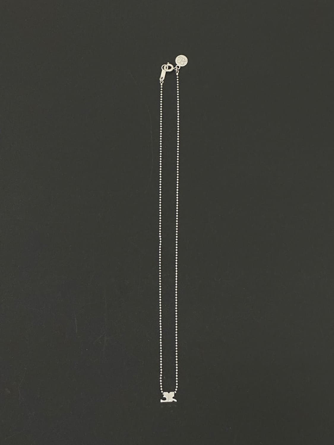 courreges / 꾸레쥬 로고 실버950 목걸이 상품이미지5