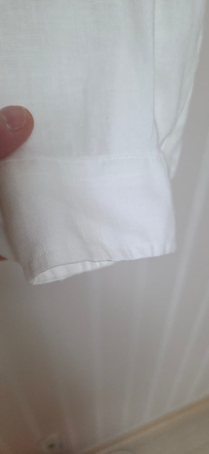 포터리 컴포트 린넨 셔츠 화이트 2 상품이미지2