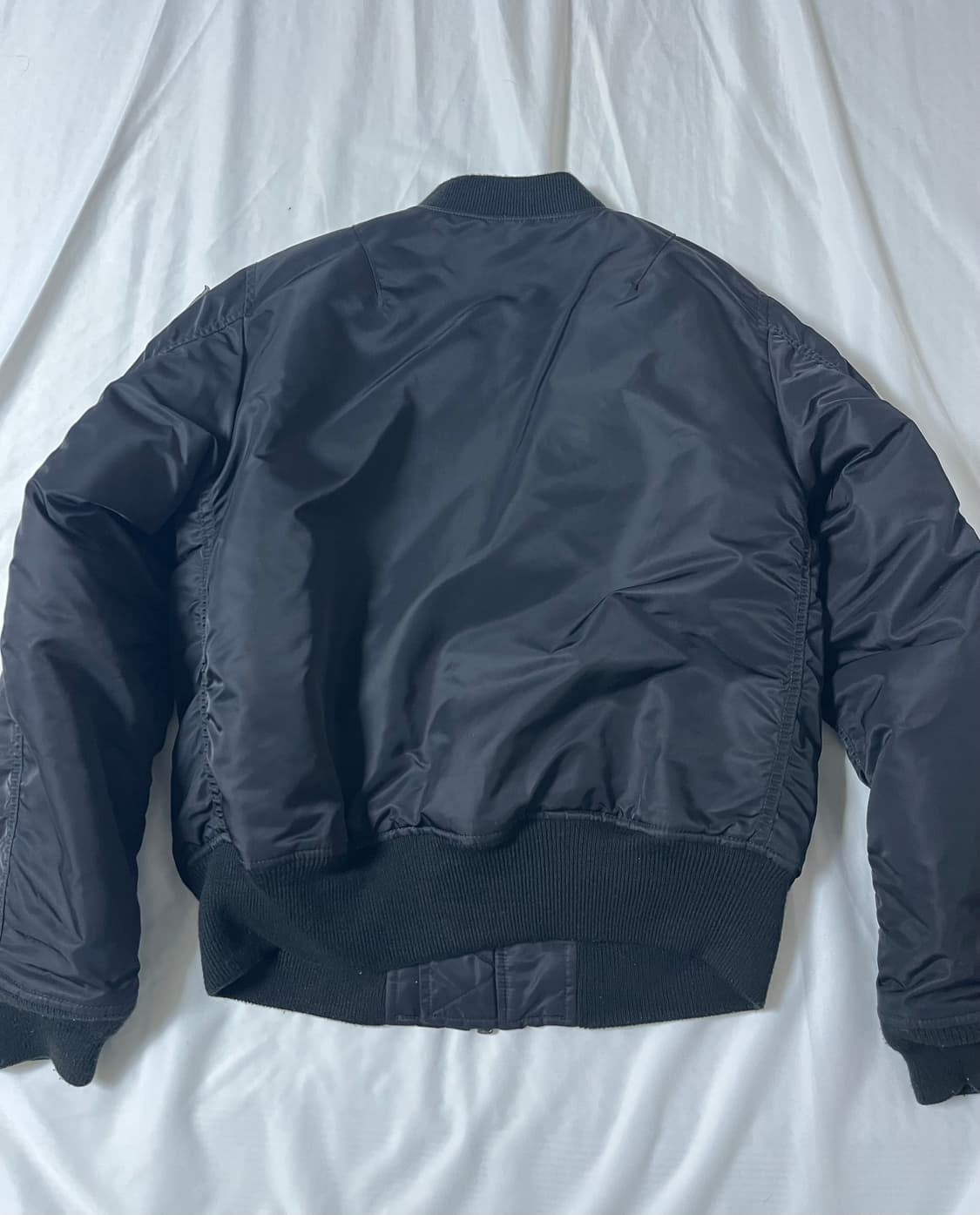 Schott 쇼트 패치워크 MA-1 플라이트 자켓 (S) 상품이미지2