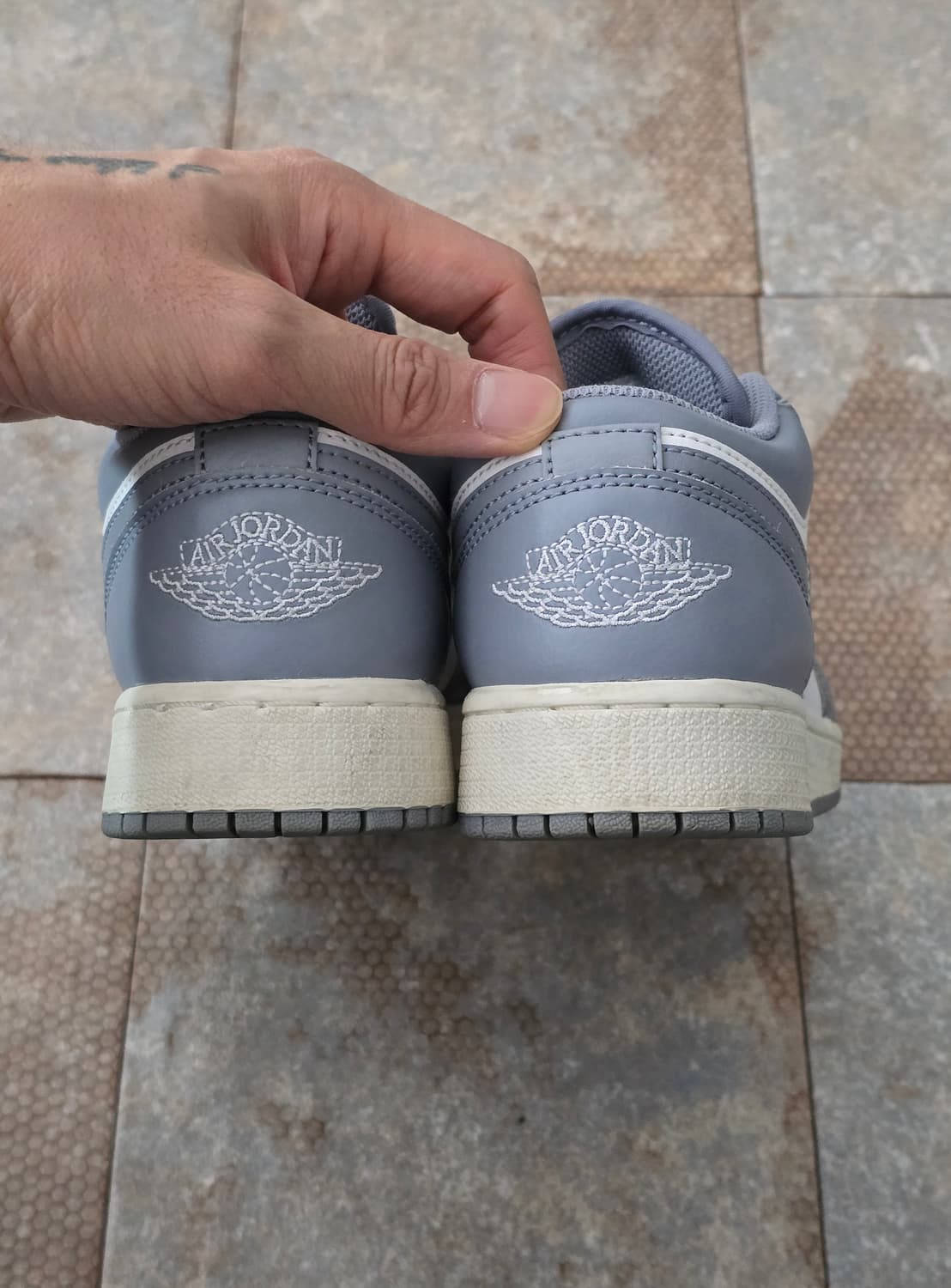 (240)나이키 조던 1 로우 스텔스 앤 화이트 상품이미지9